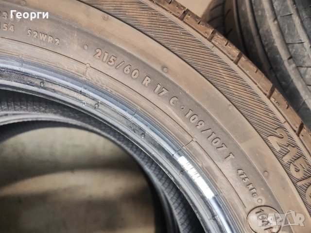 2бр.летни гуми 215/60/17C Barum, снимка 4 - Гуми и джанти - 54403904