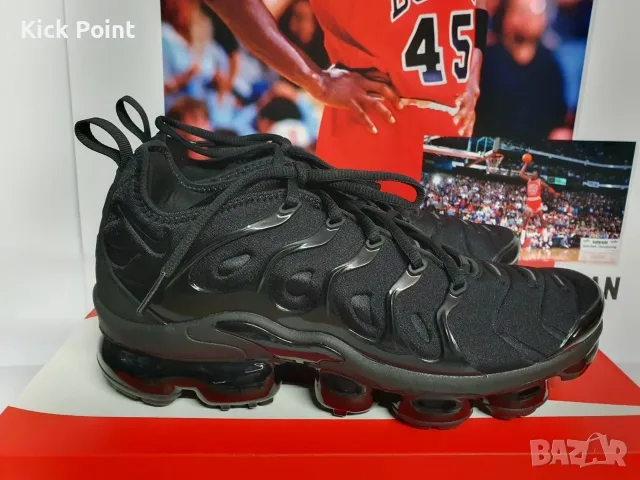 ЛЯТНА РАЗПРОДАЖБА! Nike Vapormax Plus Black, снимка 2 - Маратонки - 55626591