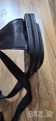 Мъжка чанта от естествена кожа , снимка 3 - Чанти - 54236980