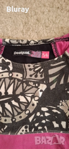 Desigual 5/6 детска рокля, снимка 2 - Детски рокли и поли - 54894712
