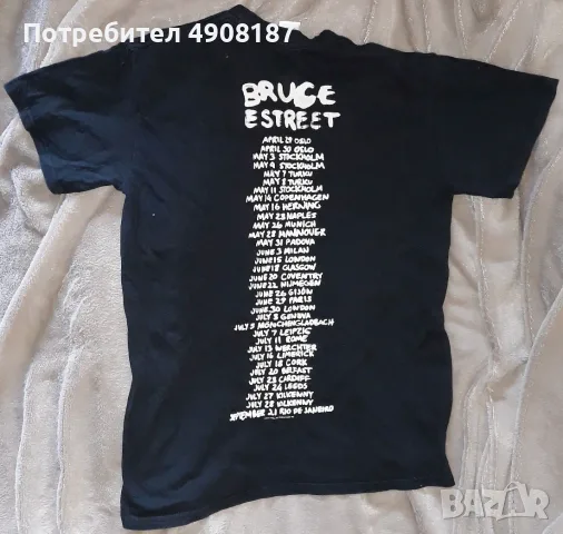 Тениска Bruce Springsteen. Турне 2013, снимка 2 - Тениски - 55572182