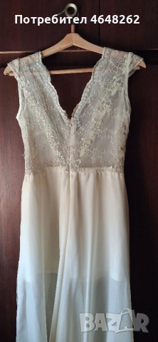 Бална рокля с колан