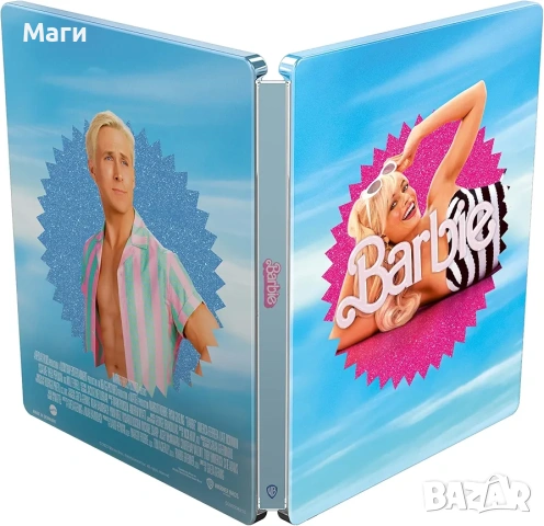 Barbie (2023) -  Special Edition Steelbook 4K UHD + Blu Ray disc / без Бг субтитри , снимка 3 - Blu-Ray филми - 54977274