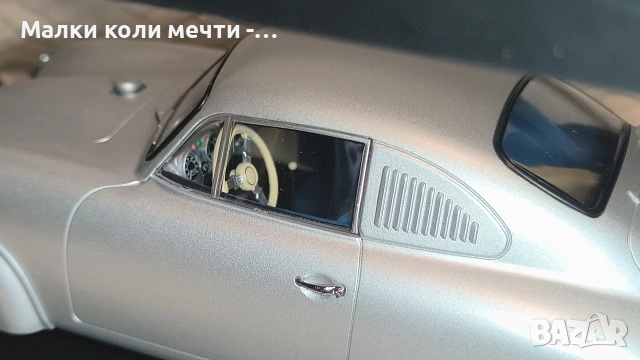 метална кола Porsche 356 SL - 1951г.  Мащаб 1:18, снимка 7 - Колекции - 54569869