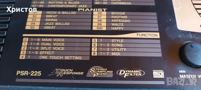 Клавир YAMAHA psr 225, снимка 4 - Синтезатори - 55301378