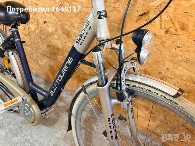 28цола SACHS алуминиев дамски градски велосипед колело[7ck-Shimano], снимка 3 - Велосипеди - 54132404