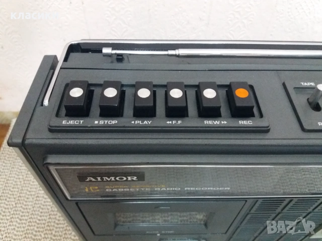 Радиокасетофон AIMOR, снимка 7 - Радиокасетофони, транзистори - 55243546