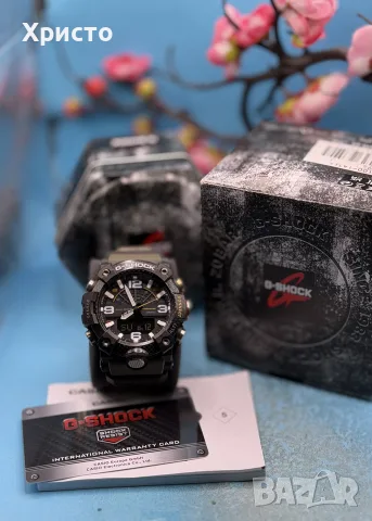 ГАРАНЦИОНЕН!!! Мъжки часовник CASIO G-SHOCK MUDMASTER GG-B100-1A3, Carbon Core Guard, Bluetooth, снимка 4 - Мъжки - 55676085