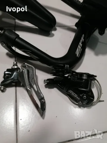 Шосеен ТТ - Триатлон Монтаж SRAM,ROTOR,ZIPP, снимка 4 - Велосипеди - 55298745