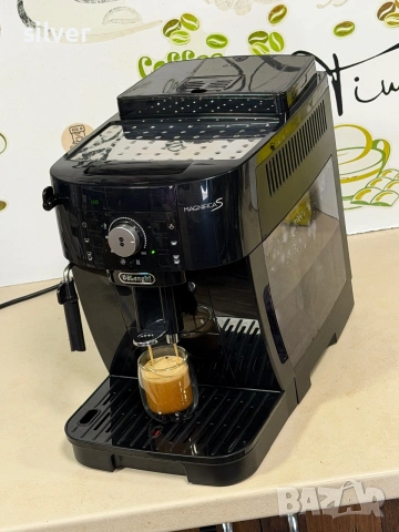 Кафемашина кафе автомат delonghi magnifica S с гаранция, снимка 7 - Кафемашини - 55160127