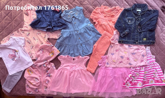 Дрешки за момиченце 80-86