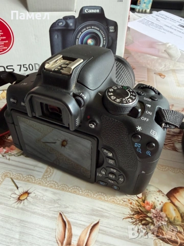 Фотоапарат Canon 750d , снимка 6 - Фотоапарати - 54157074