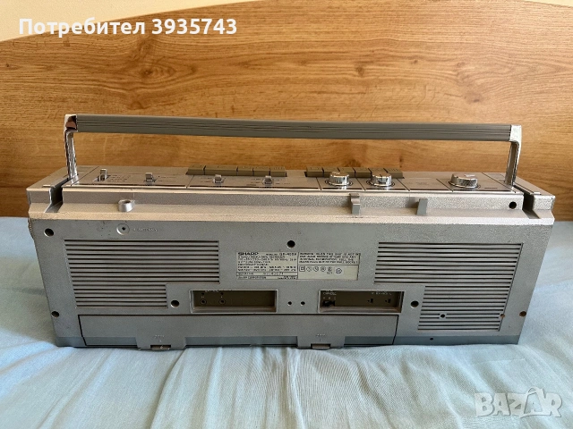 Sharp gf 450 Japan boombox , снимка 6 - Радиокасетофони, транзистори - 55057702