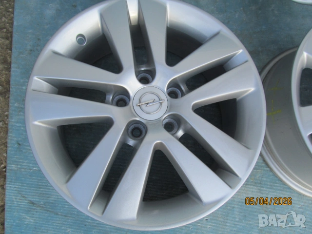 Алуминиеви джанти - 5 x 110 мм ,16 цола за ОПЕЛ ,SAAB, снимка 4 - Гуми и джанти - 54168482