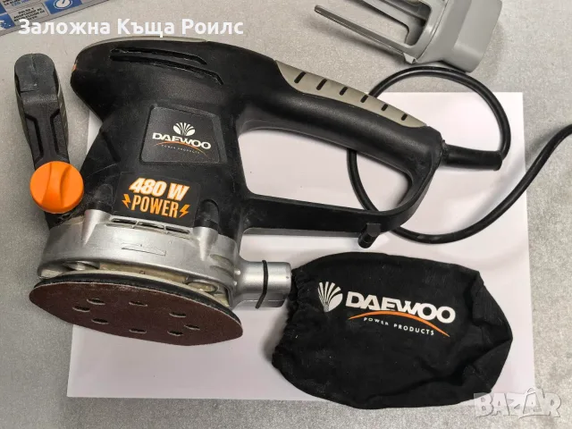 Ексцентрикова шлайфмашина Daewoo DAOS480, снимка 3 - Шлайфмашини - 55677429