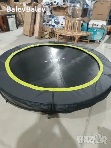 EXIT Silhouette спортен батут за вграждане ø244 см - черен, снимка 3 - Други - 55313628