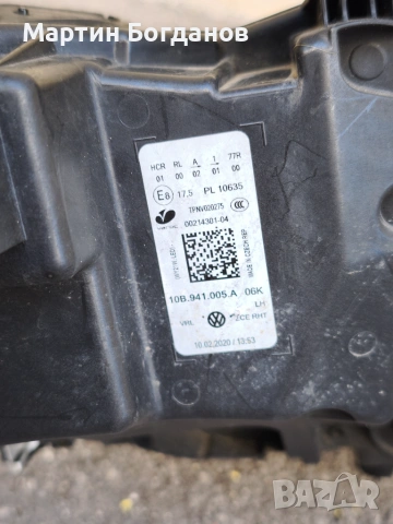 Преден Ляв фар Volkswagen ID3 Pro Performance 1-st, снимка 6 - Части - 54890530