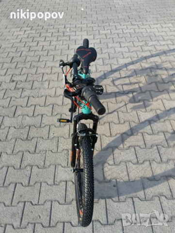 X Велосипед 24" ZANTE зелен, снимка 6 - Велосипеди - 54398308