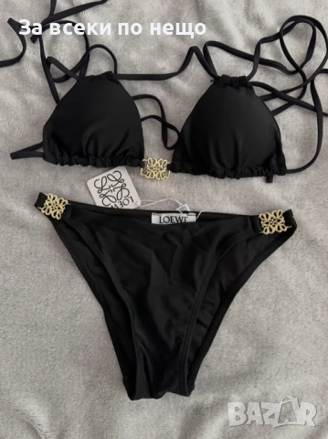 Loewe Дамски Черен Бански С 2 Части👙Дамски Бански С Две Части Код DST24