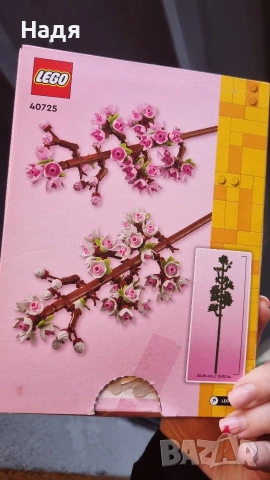 LEGO® Botanicals: Cherry Blossoms - 430 части, снимка 2 - Конструктори - 54315808