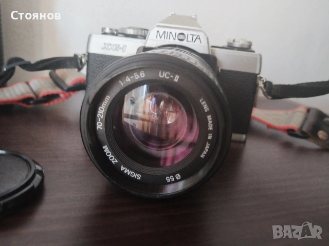 Камера MINOLTA XG-1 Japan, снимка 16 - Фотоапарати - 55072280