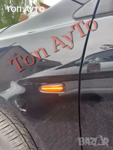 Страничен Опушен Динамичен LED Мигач За Митсубиши Mitsubishi E8 одобрен, снимка 17 - Аксесоари и консумативи - 54921729