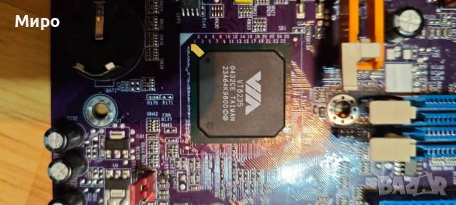  ECS KM400-M2 (REV:1.0), AMD Sempron 2400+, 768 Mb s.462 (socketA), снимка 4 - Дънни платки - 54682489