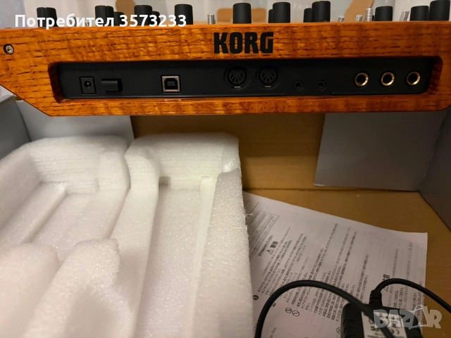 Korg Monologue Black, снимка 3 - Синтезатори - 55057252