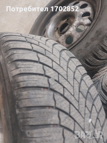 Джанти и гуми 185-60-14 от VW 4x100мм, снимка 2 - Гуми и джанти - 54386084