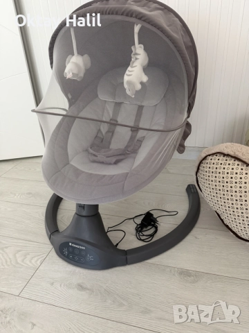 Kikkaboo Електрическа люлка Codie Dark Grey, снимка 4 - Детски люлки - 55241622