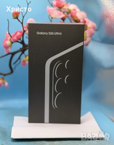 НОВ!!! Samsung Galaxy S26 Ultra, 12GB RAM, 512GB, 5G, Cobalt Violet + подарък оригинален адаптер, снимка 3 - Samsung - 55307759