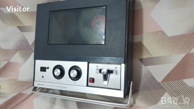 Преносим ролков магнетофон SANYO MR-115, снимка 2 - Декове - 55578903