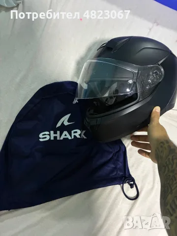 Shark Ridill 2 black mat Kacкa за мотор