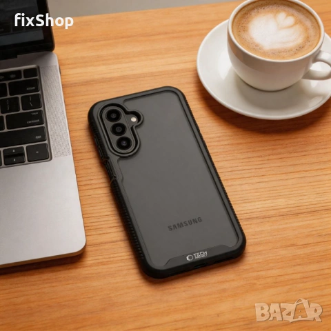 TECH-PROTECT DEFENSE GALAXY A36 / A56 / A27 / A37 5G MATTE BLACK, снимка 6 - Калъфи, кейсове - 54887345
