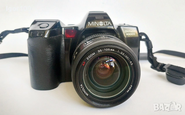 MINOLTA 7000i - AF камера, снимка 2 - Фотоапарати - 55232747
