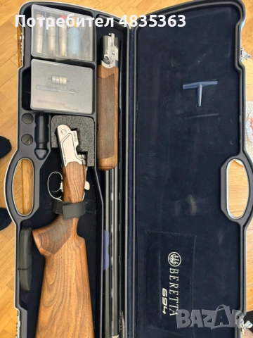 Beretta 694 Sporting 71см цеви, кал.12/76, снимка 10 - Ловно оръжие - 54643427