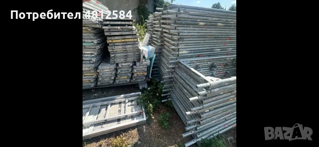 Оригинално поцинковано скеле Layher Blitz, снимка 12 - Други инструменти - 55656545