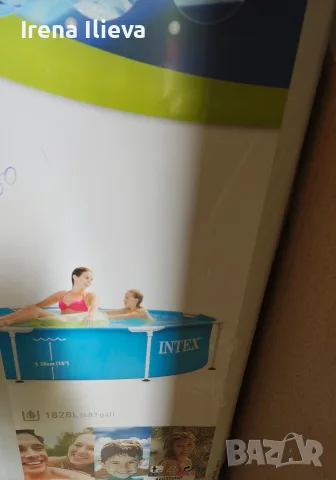 Сглобяем басейн Intex Metal Frame Pool, снимка 2 - Басейни и аксесоари - 55315117