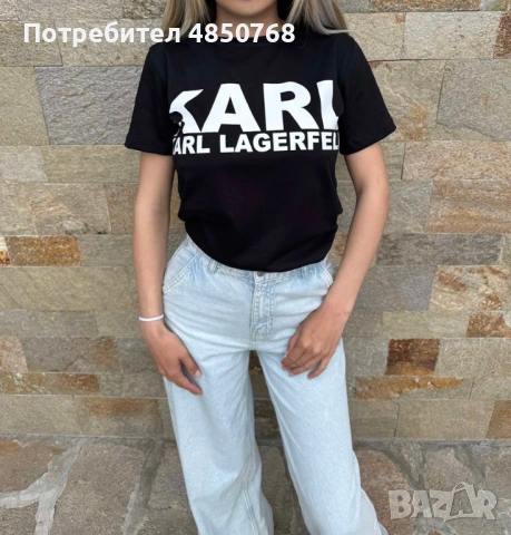 Дамски тениски Calvin Klein Karl Lagerfeld Balenciaga Dsquared, снимка 15 - Тениски - 54821210