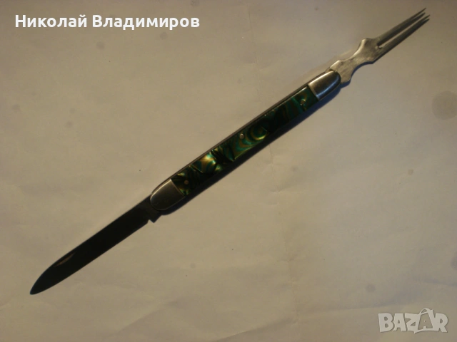 Нож български Буковец ножче джобно българско, снимка 9 - Ножове - 54742701
