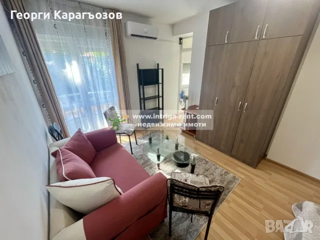 №4119 Едностаен обзаведен апартамент под наем в кв. Училищни-близо до зеленчуков пазар Хасково., снимка 4 - Апартаменти - 55516246