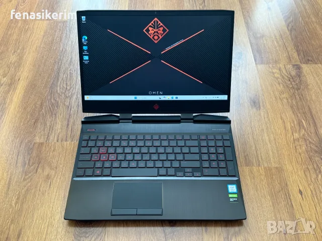15.6' Full HD Core i7-9750H HP Omen 16GB DDR4/256GB NVMe/Подсветка/Nvidia GTX 1660 Ti 6GB DDR6