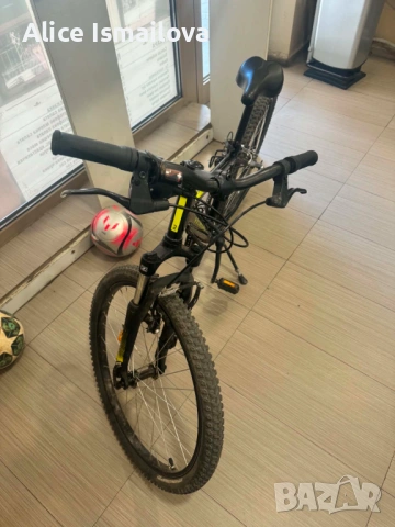 Детски велосипед Rockrider mtb 500, 24", черен, за ръст 135-150 см, снимка 6 - Велосипеди - 54689223