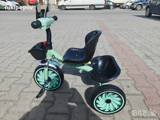 BYOX Триколка TWIDDLE зелен, снимка 8 - Детски велосипеди, триколки и коли - 55440729