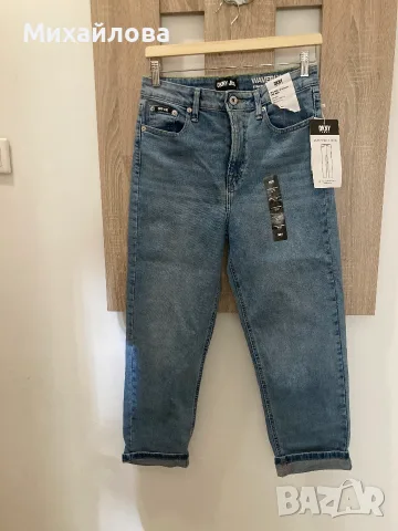 Дънки на DKNY Jeans, размер 28, нови с етикет, снимка 4 - Дънки - 55572910