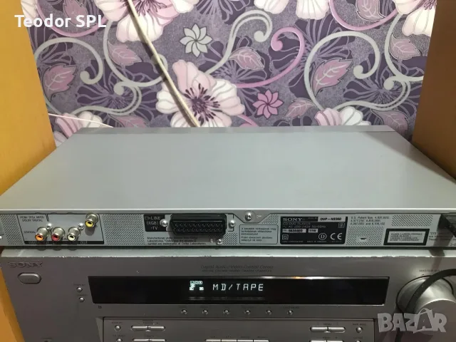 sony cd dvd player Dvp-ns360, снимка 10 - Плейъри, домашно кино, прожектори - 55600423