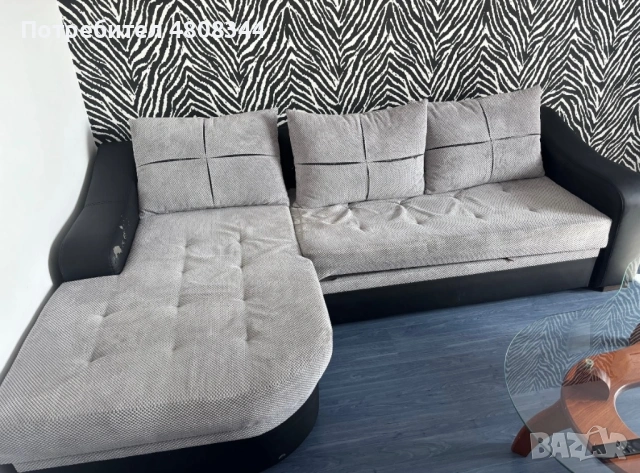 Ъглов диван в добро състояние, снимка 2 - Дивани и мека мебел - 54318033