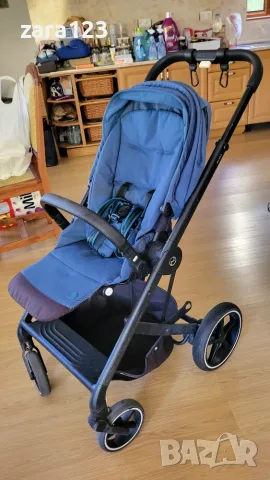 Бебешка количка Cybex Balios S + дъждобран и комарник, снимка 5 - Детски колички - 47542589