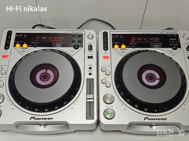 професионални компакт диск плейъри PIONEER CDJ - 800 MK 2