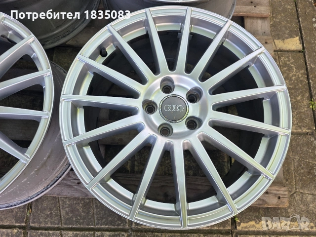 Лети джанти 18ки 5х112 Audi, снимка 6 - Гуми и джанти - 55080604